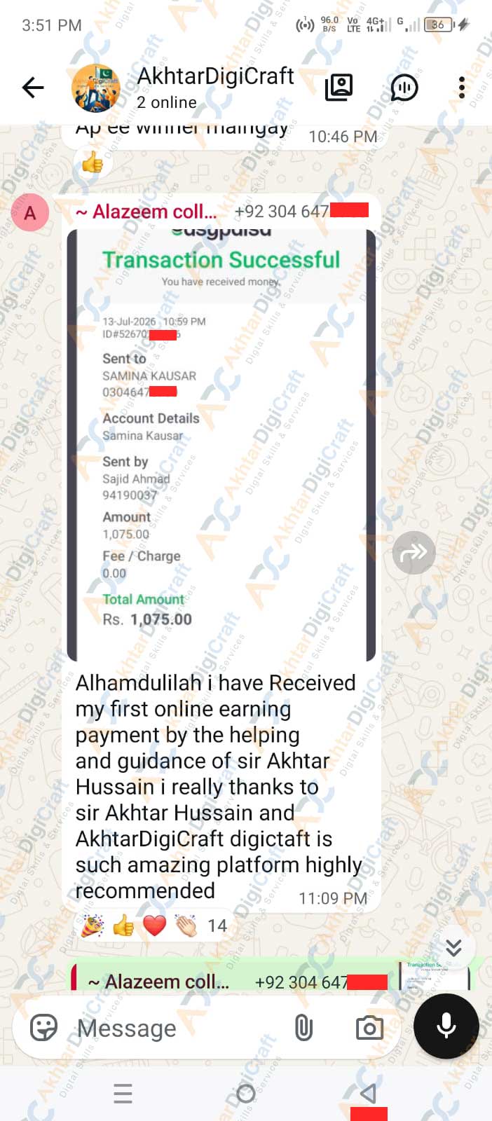 Payment Proof