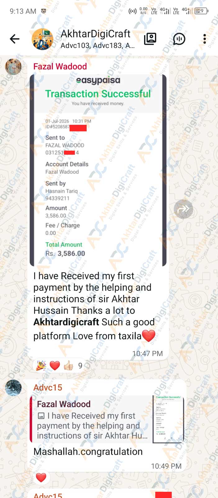 Payment Proof