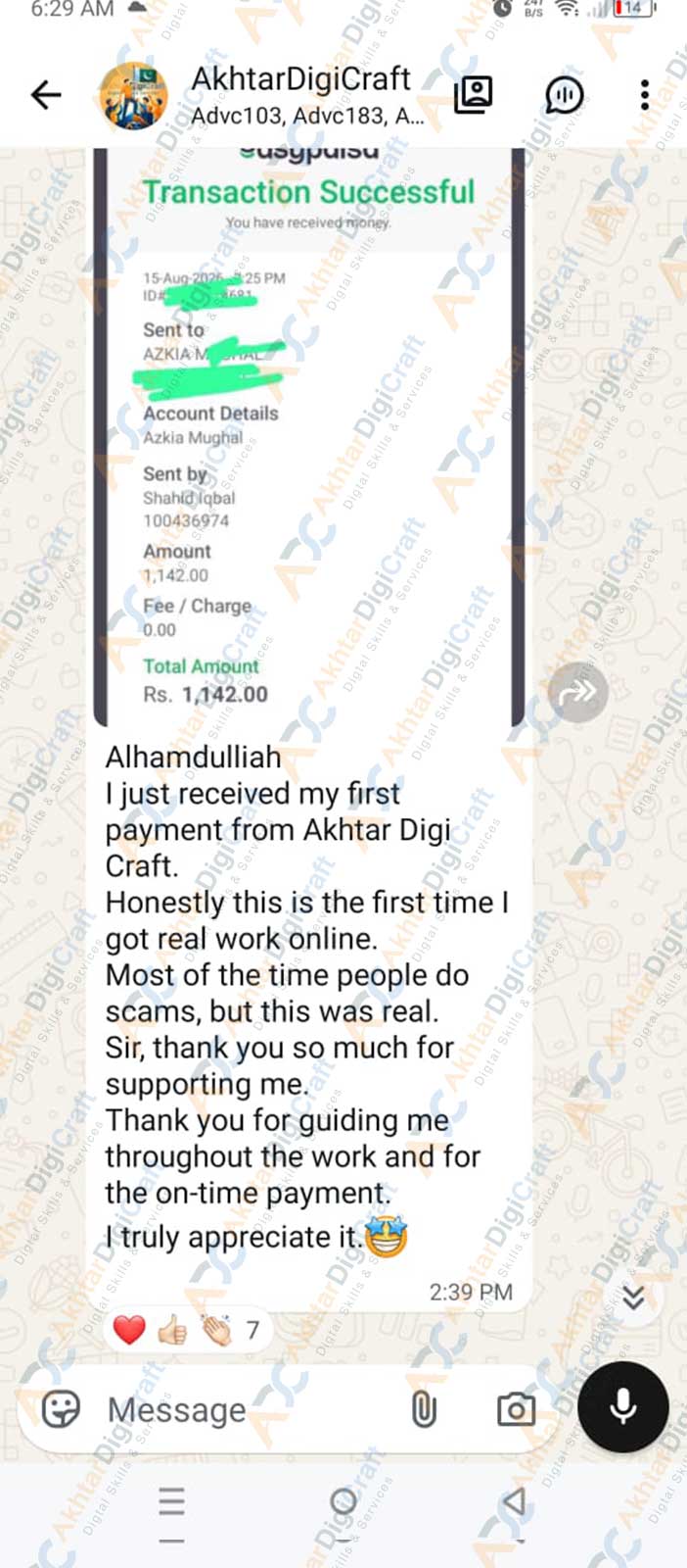 Payment Proof
