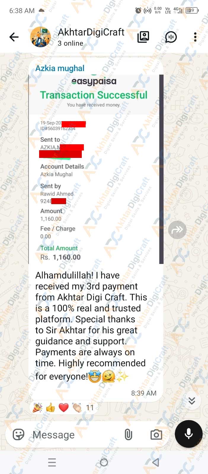 Payment Proof
